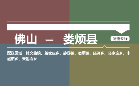 佛山到娄烦县