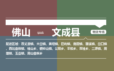 佛山到文成县