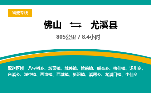 佛山到尤溪县