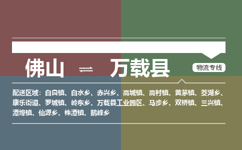 佛山到万载县
